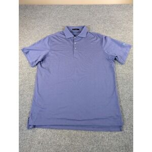 Greyson Mens Cooling Performance Polo Shirt Purple 100 Hole Hike Large #2383